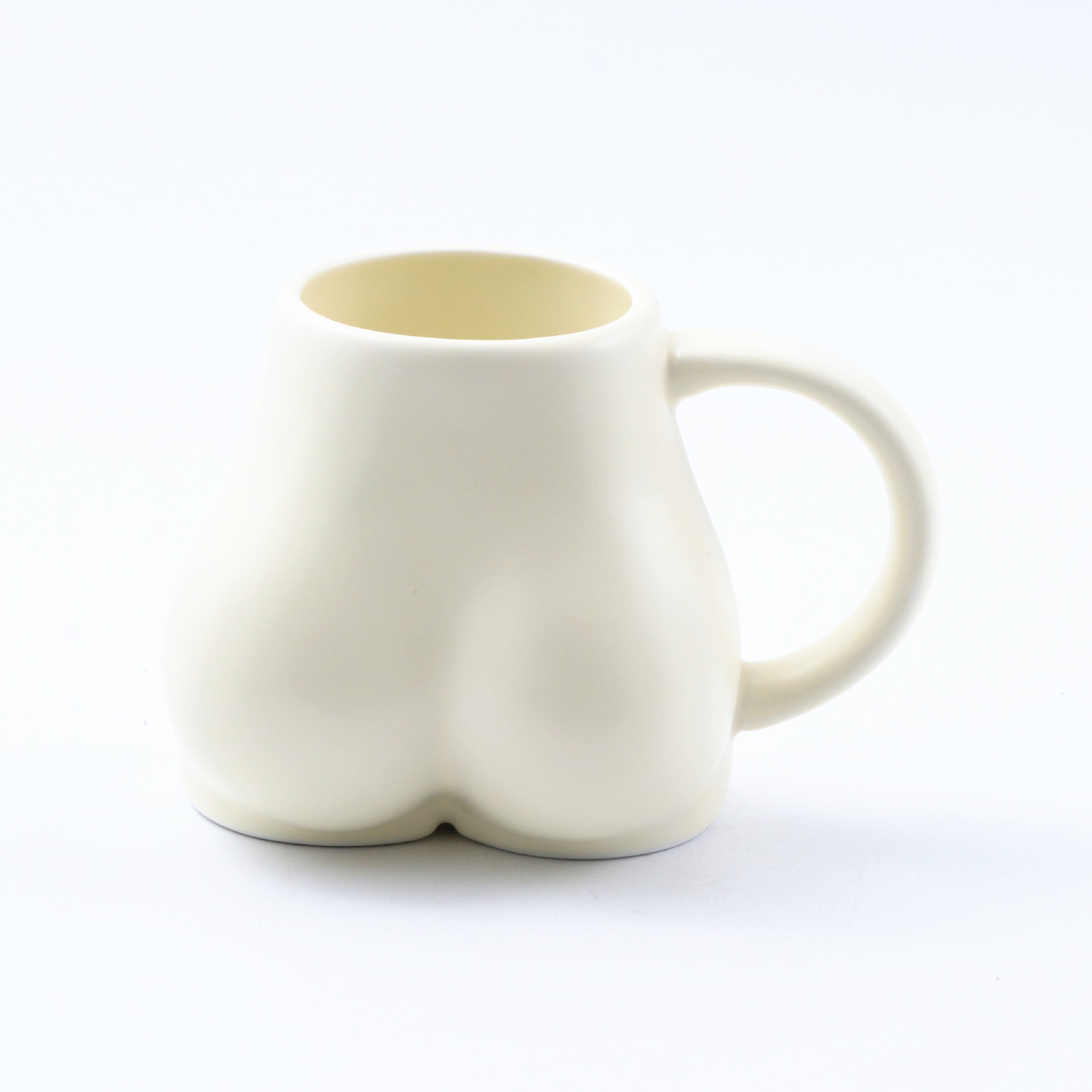 Nordic Creative Butt Cup Ceramic Mug Personality Coffee Cup Breakfast Milk Cup Office Water Cup Couple Cup - Image 6